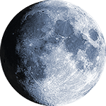 Lunárna fáza - 13. deň